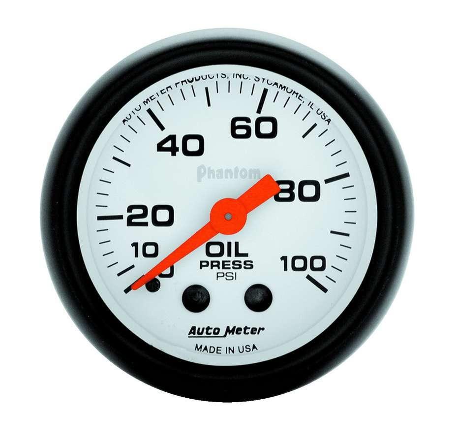 Phantom 2 1/16in Oil Pressure 0-100 PSI Mech. - Burlile Performance Products