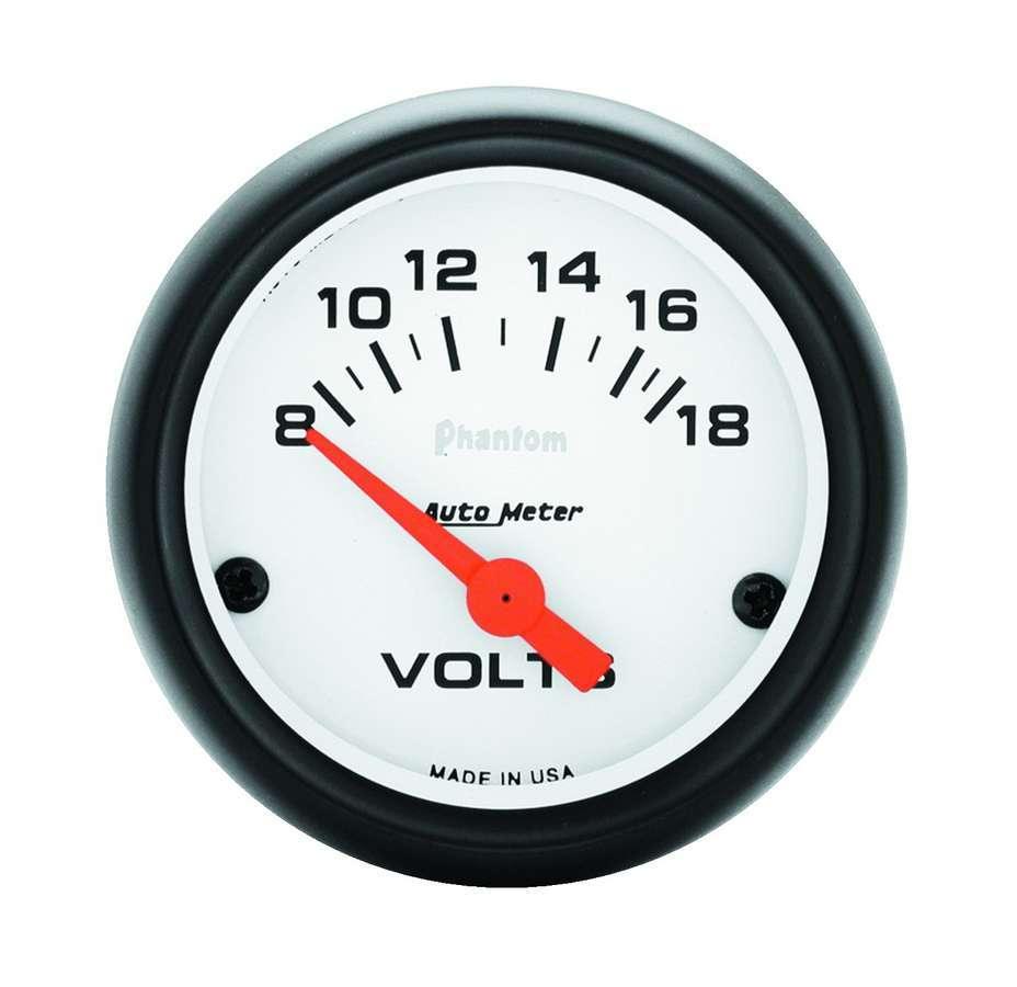 Phantom 2 1/16in Voltmeter 8-18 Volts - Burlile Performance Products