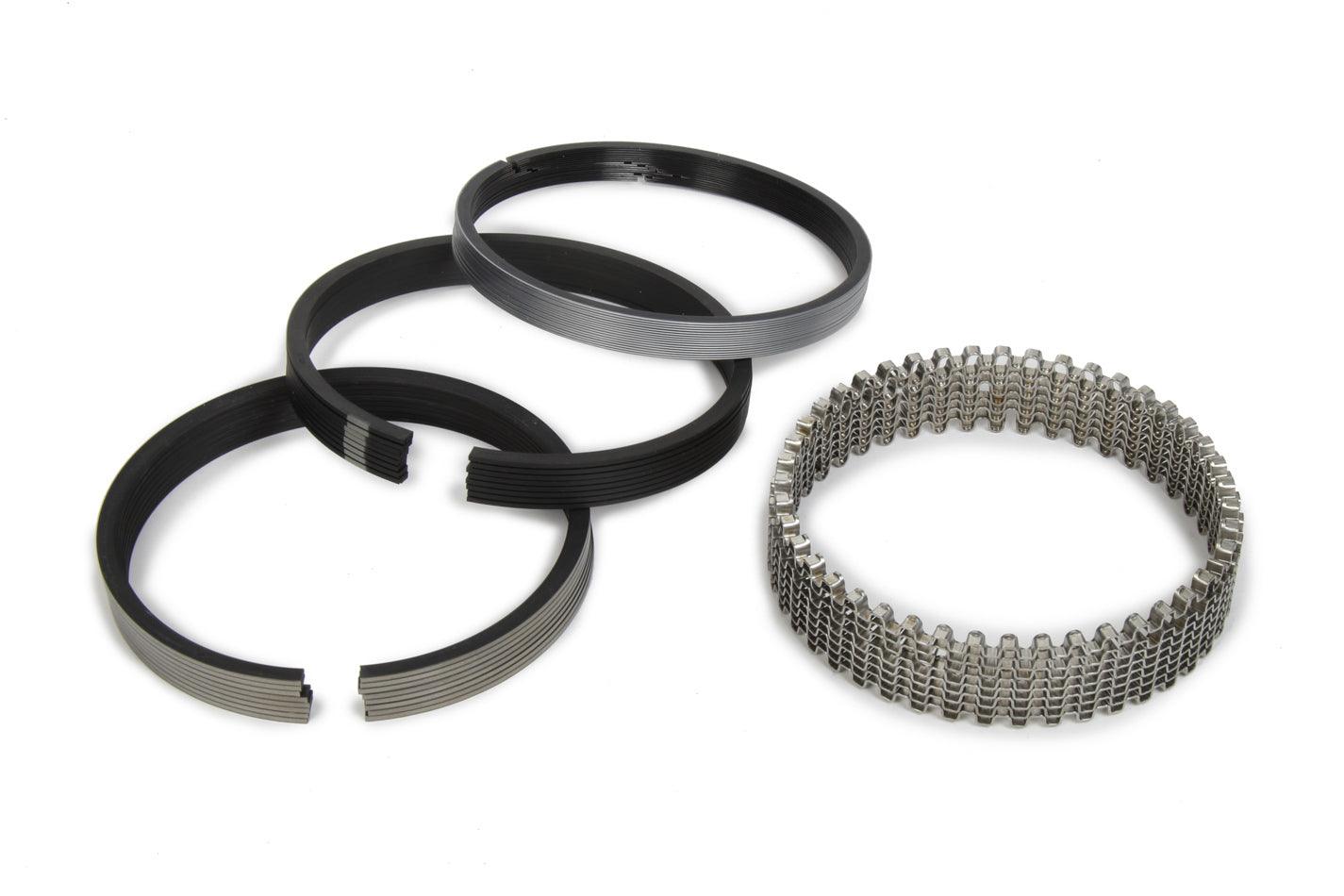 Piston Ring Set 4.060 Moly 1/16 1/16 3/16 - Burlile Performance Products