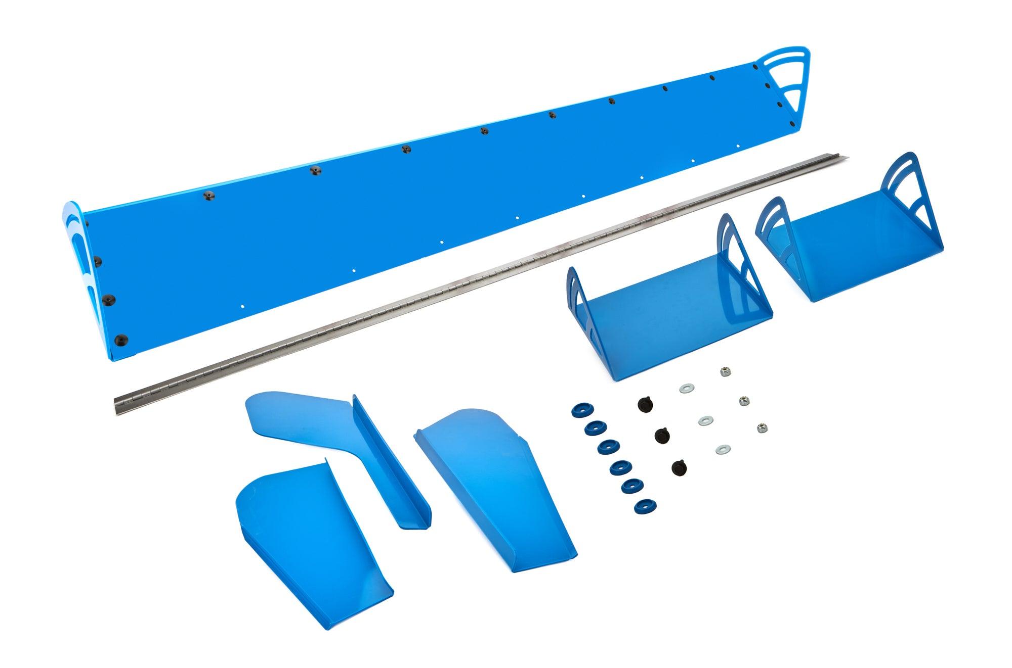 Plastic Spoiler 8x72in LM Blue - Burlile Performance Products