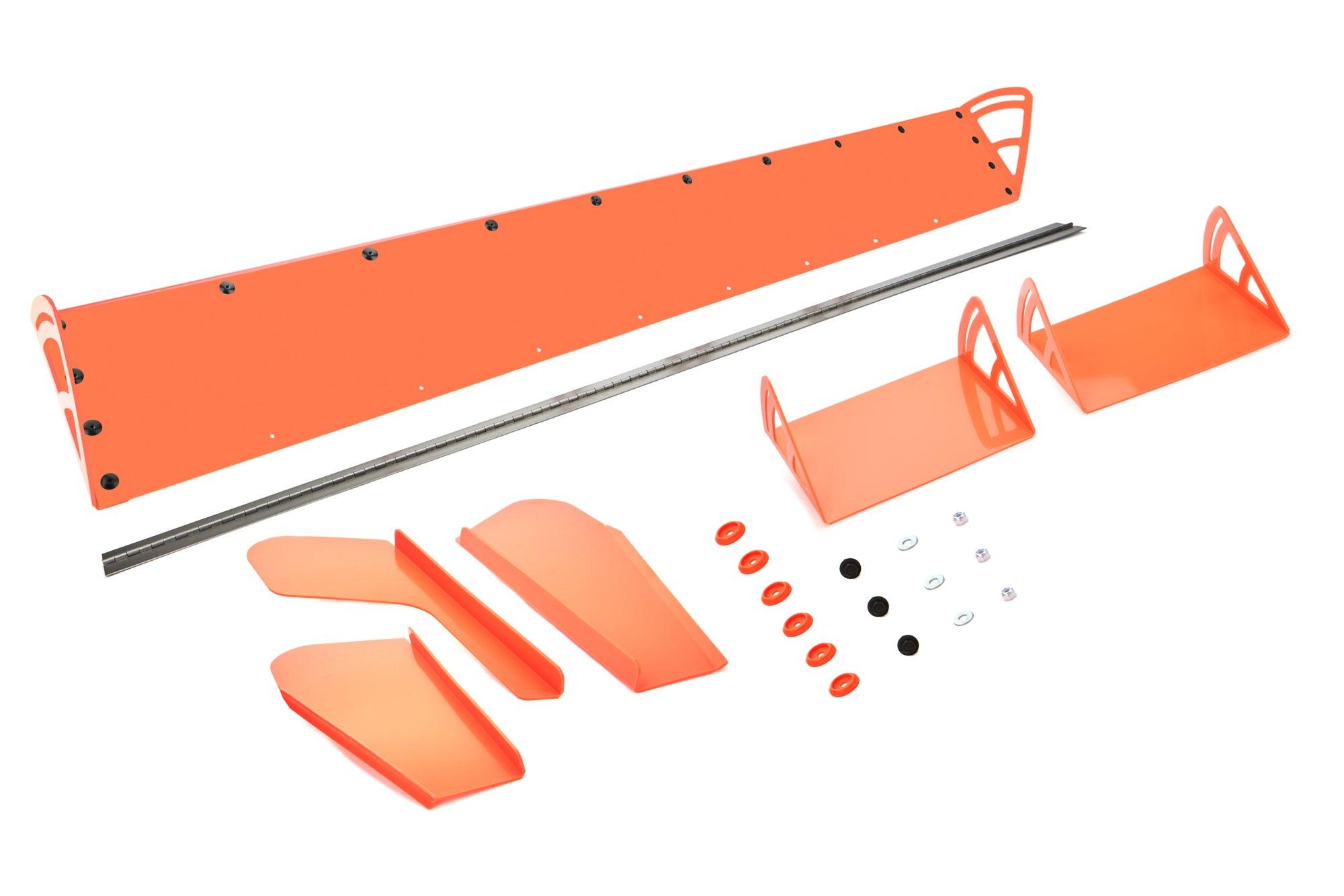 Plastic Spoiler 8x72in LM Fluorescent Orange - Burlile Performance Products
