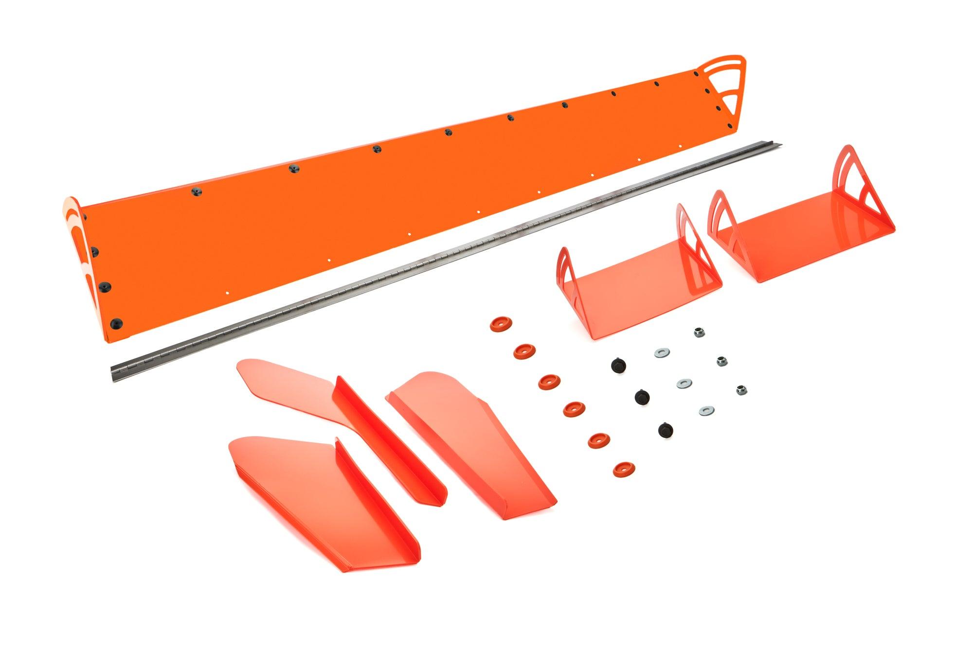 Plastic Spoiler 8x72in LM Orange - Burlile Performance Products