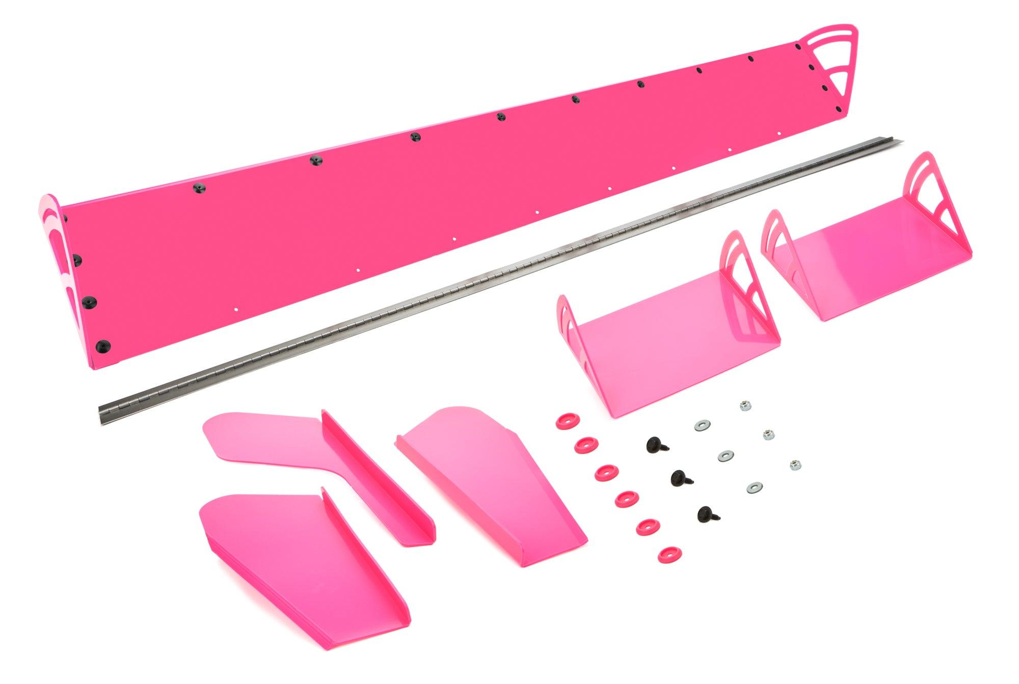 Plastic Spoiler 8x72in LM Pink - Burlile Performance Products