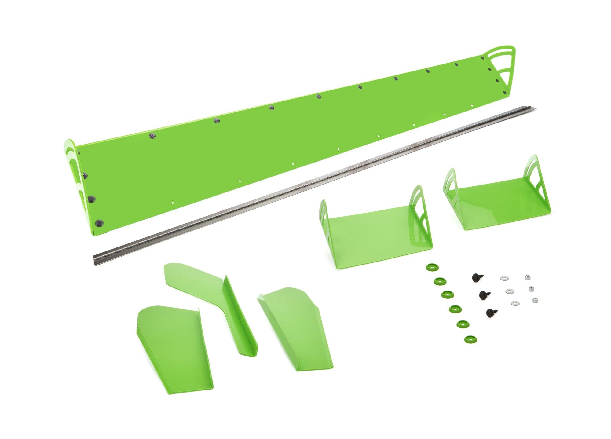 Plastic Spoiler 8x72in LM Xtreme Green - Burlile Performance Products