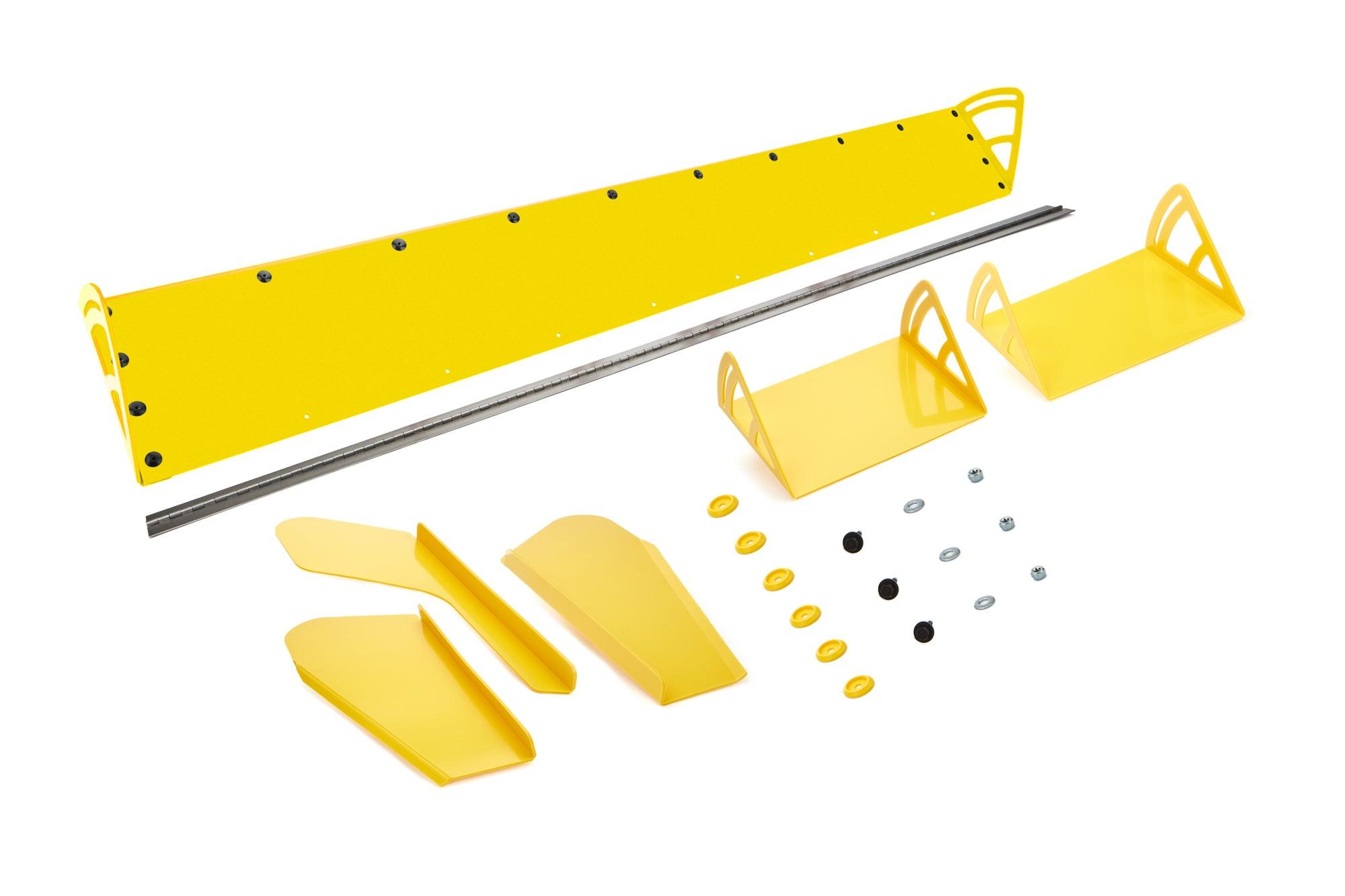 Plastic Spoiler 8x72in LM Yellow - Burlile Performance Products