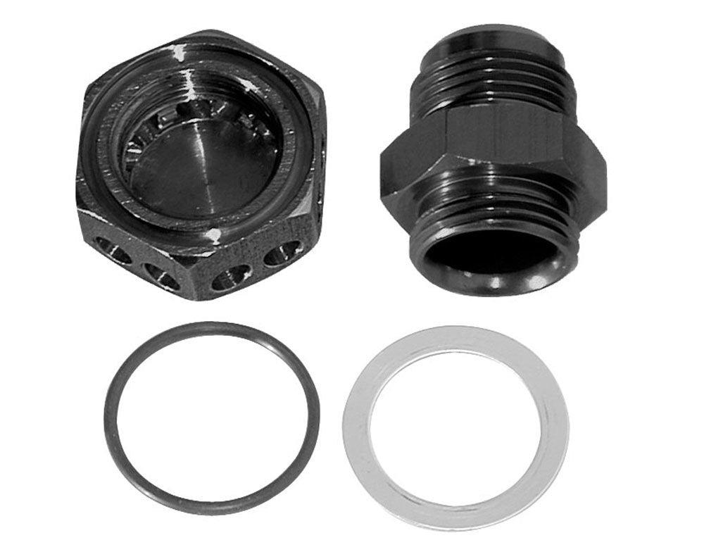 Positive Seal Vented Fitting -12an - Burlile Performance Products