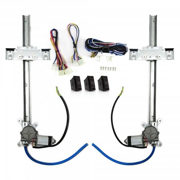 Power Window Kit With Switches - Burlile Performance Products