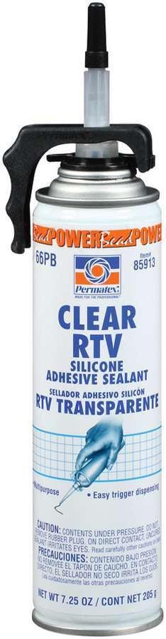 Powerbead Clear RTV Silicone 7.25oz - Burlile Performance Products