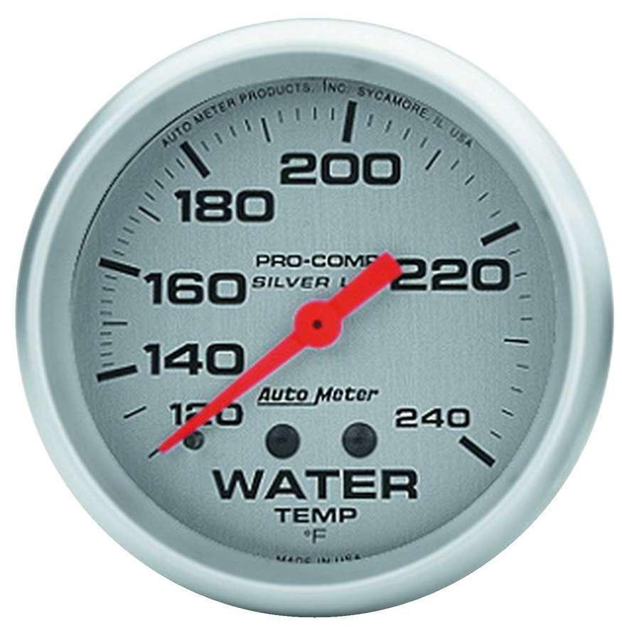 Pro Comp 2-5/8in Silver Liq-Fill Water 120-240 - Burlile Performance Products