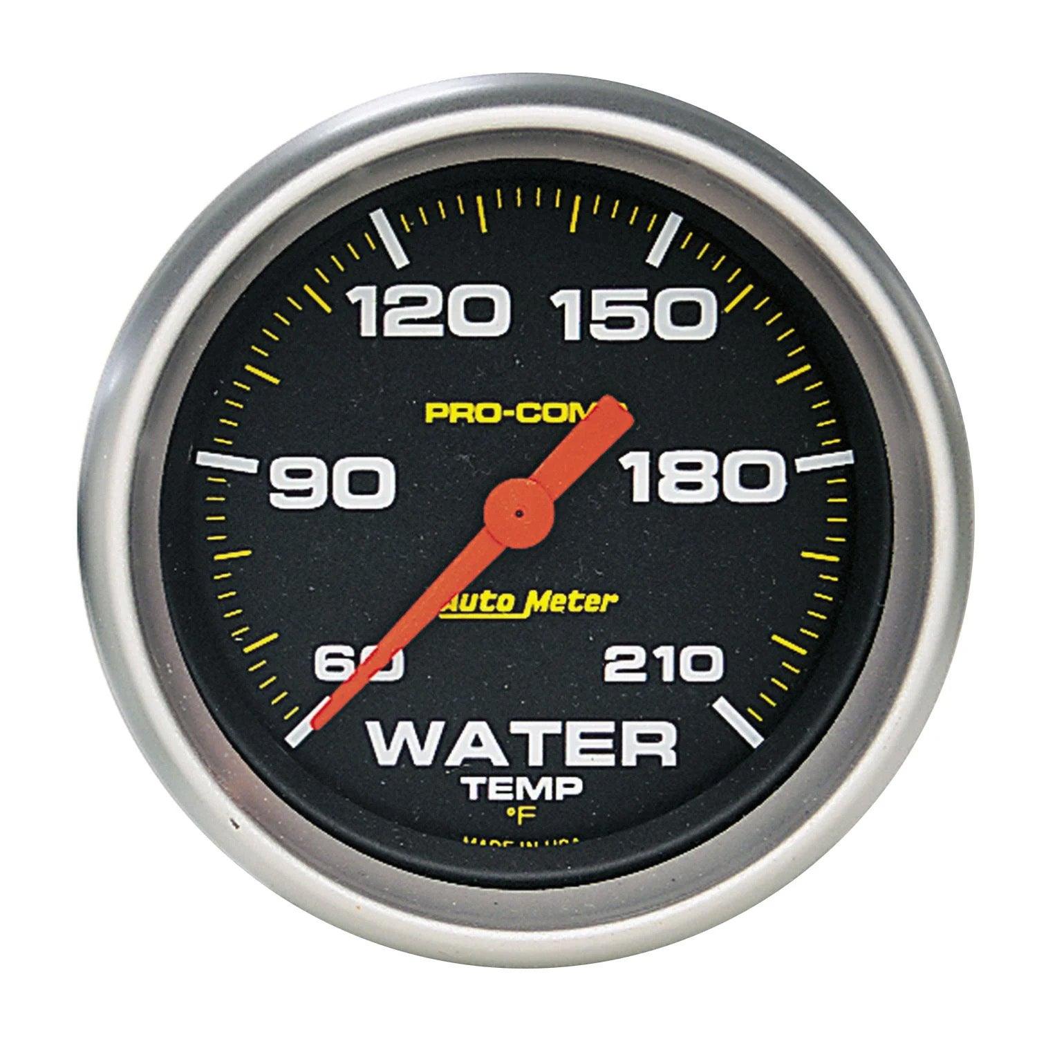 Pro Comp 2-5/8in Water Temp 60-210 Mech. - Burlile Performance Products