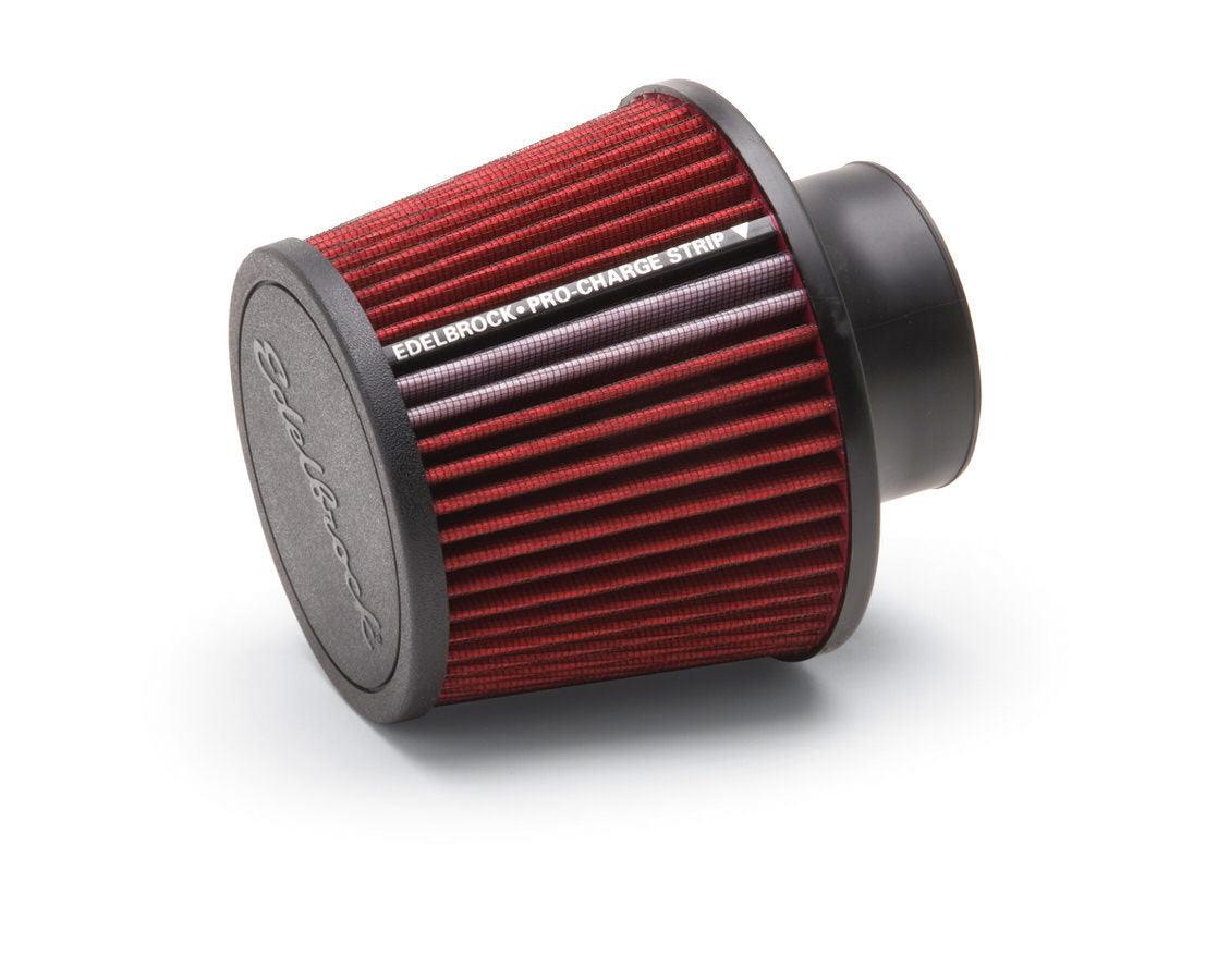 Pro-Flo Air Filter Cone 6-1/2 Tall Red/Chrome - Burlile Performance Products