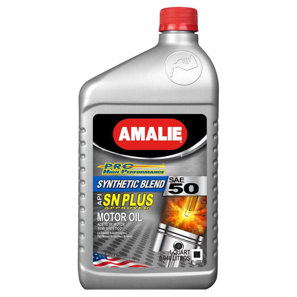 PRO High Perf Syn Blend Oil 50W Case 1Qt - Burlile Performance Products