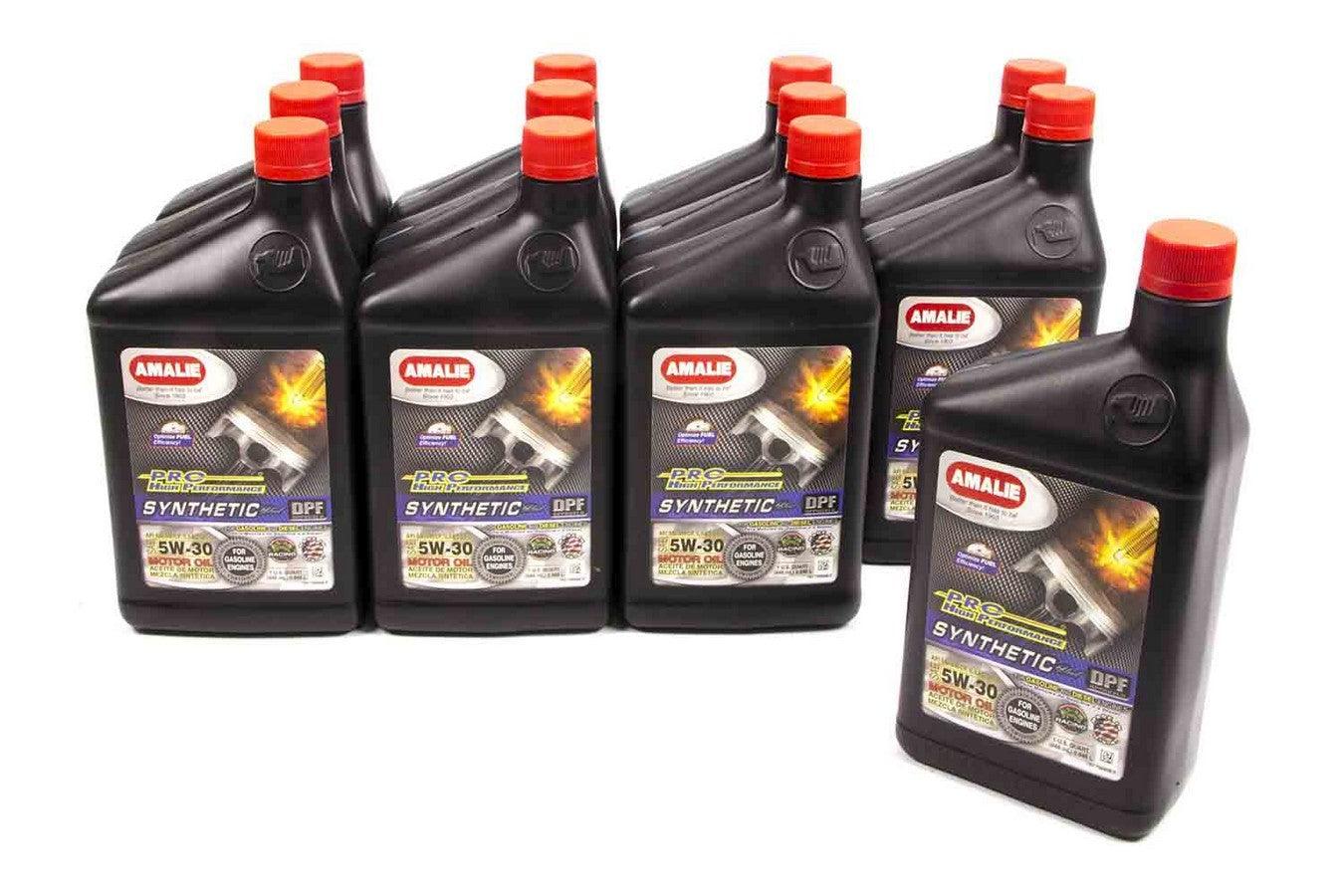 PRO HP Syn Blend 5w30 Oil Case 12x1Qt - Burlile Performance Products