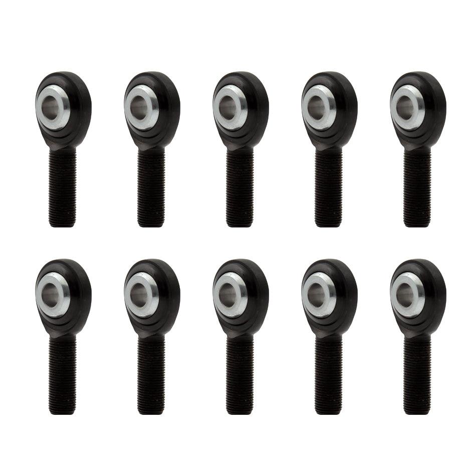 Pro Rod End LH Male Moly 1/2 ID x 5/8 Thread 10pk - Burlile Performance Products