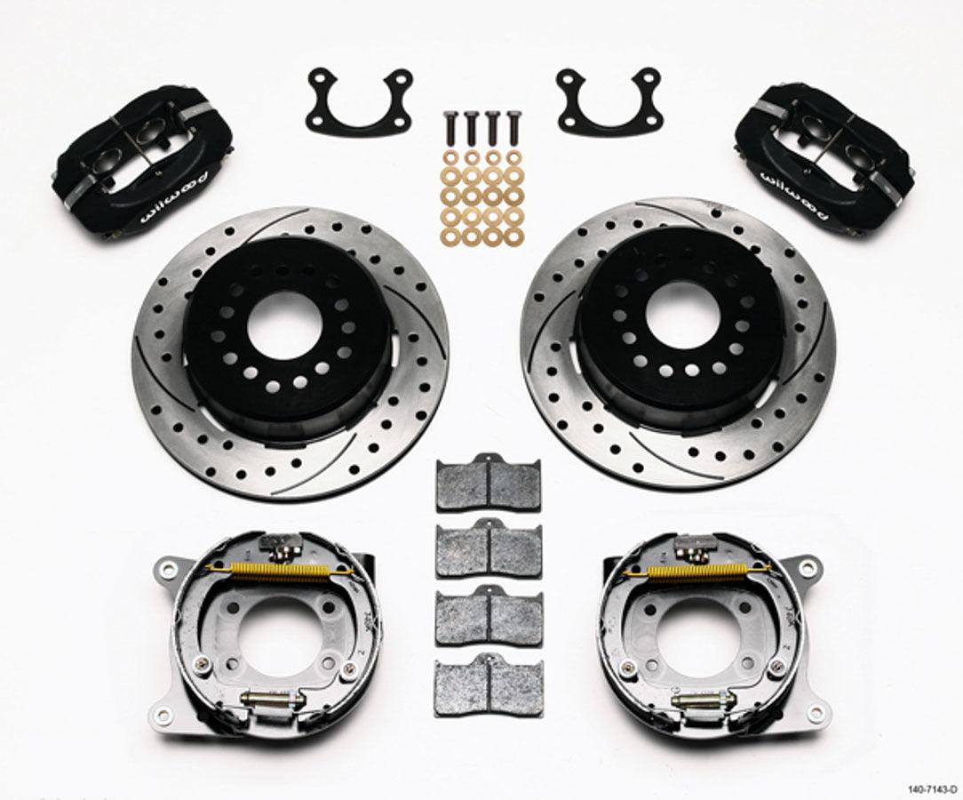 P/S Park Brake Kit Small Ford 2.66in - Burlile Performance Products