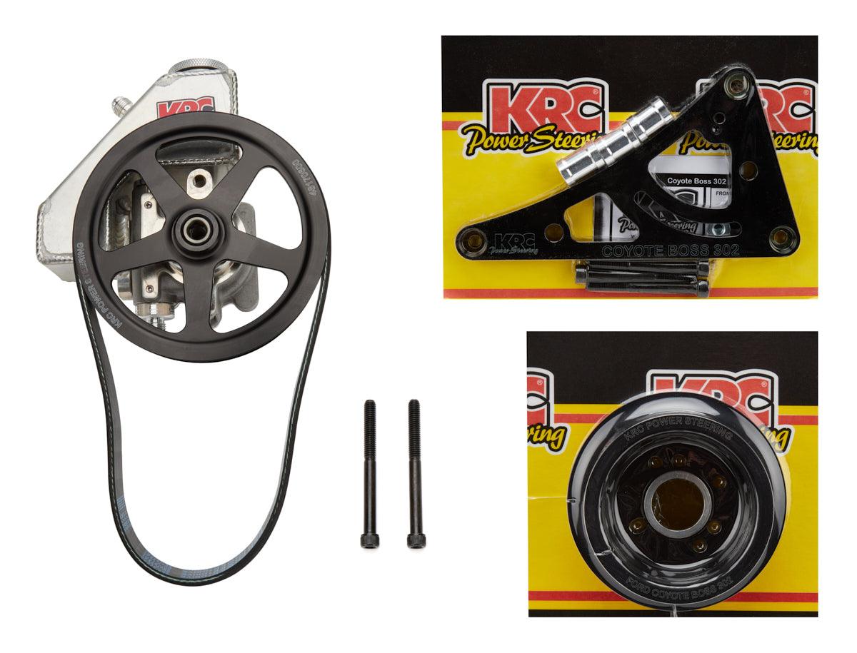 Pulley & P/S Pump Kit Ford Coyote w/ B/O Res. - Burlile Performance Products
