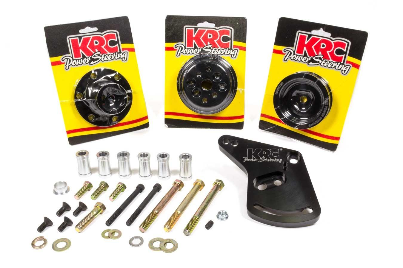 Pulley Kit Serpentine Ford 347SR/JR 12% Red. - Burlile Performance Products