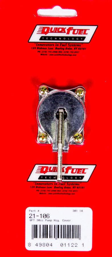 QFT Aluminum 30cc Pump H sg. Cover Assy. - Burlile Performance Products