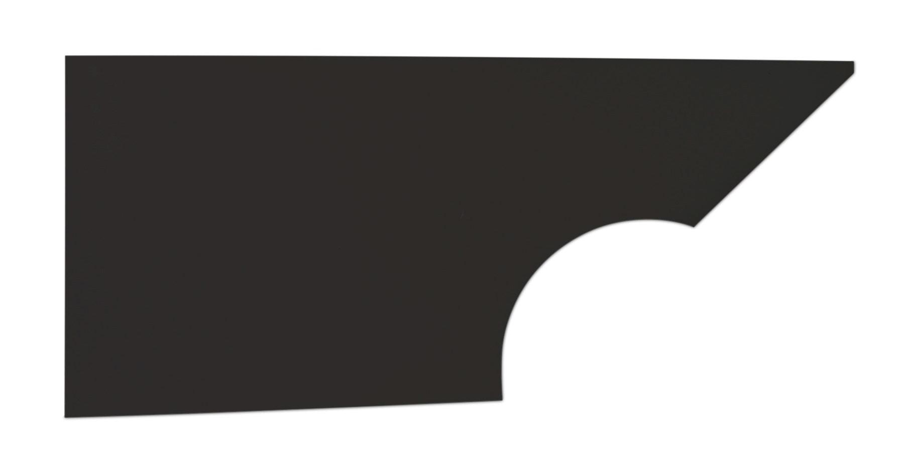 Qtr Panel High Impact Plastic Black Right - Burlile Performance Products
