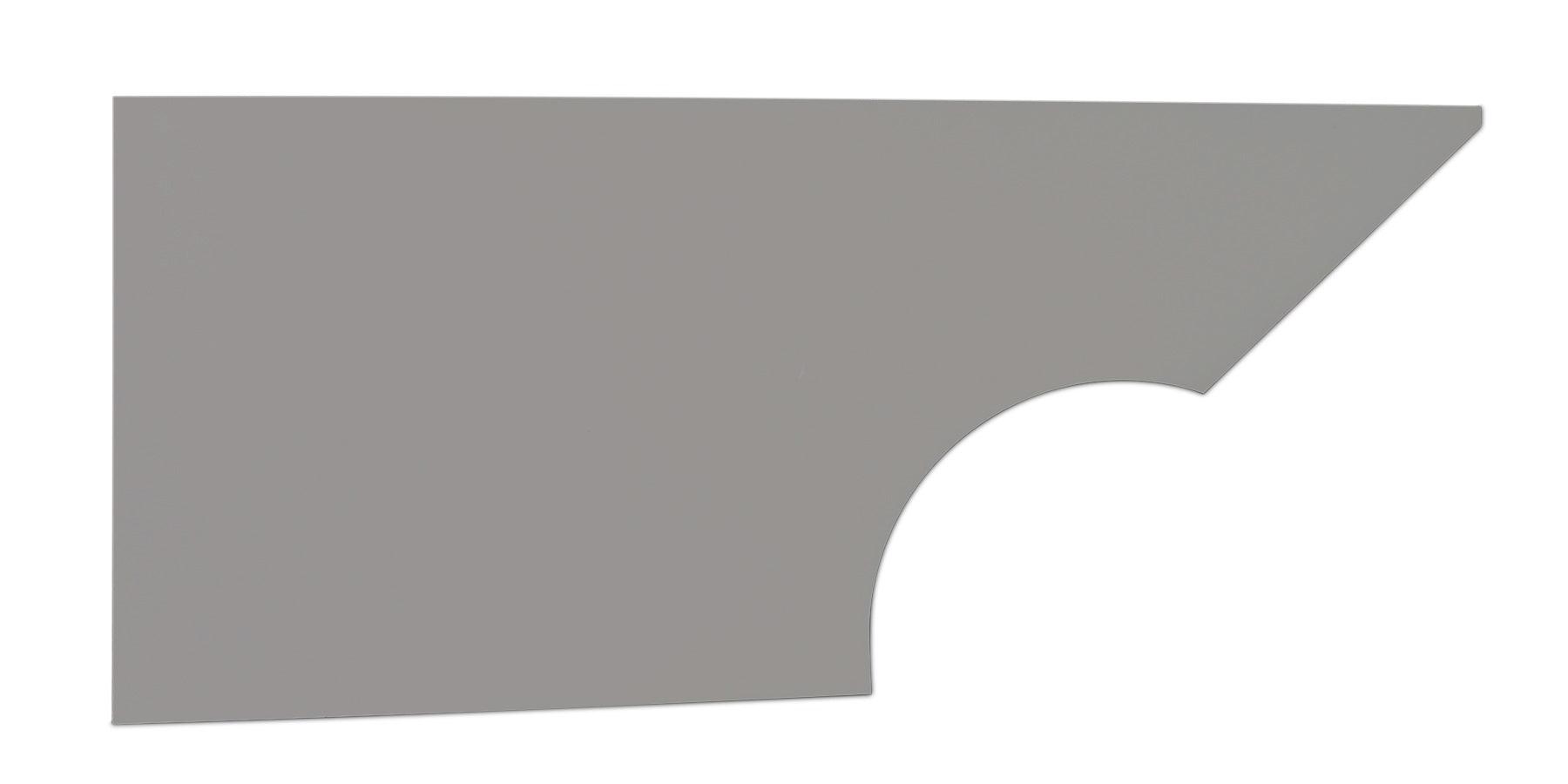 Qtr Panel High Impact Plastic Gray Right - Burlile Performance Products