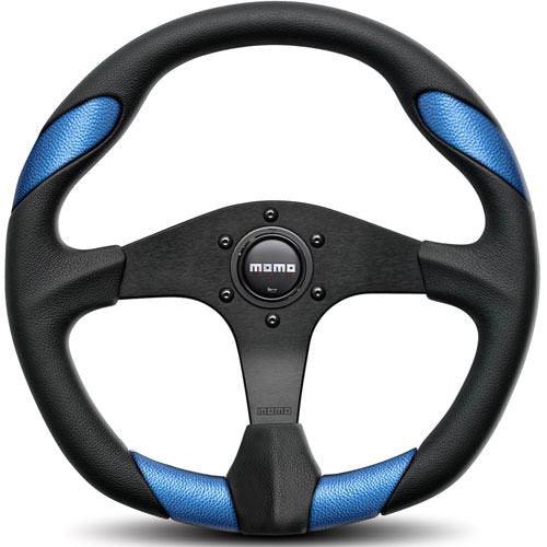 Quark Steering Wheel Polyurethane Blue Insert - Burlile Performance Products