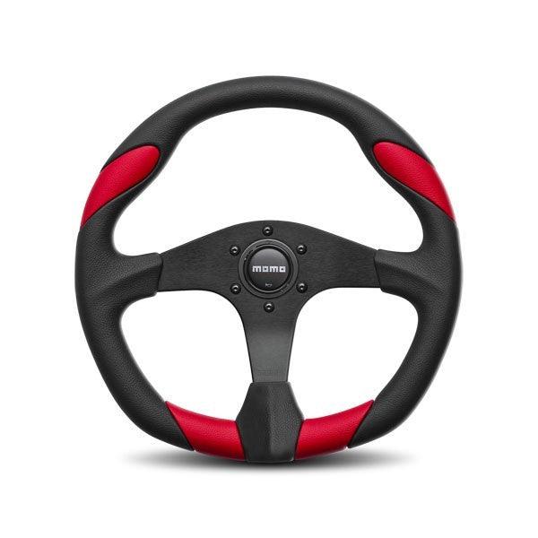 Quark Steering Wheel Polyurethane Red Insert - Burlile Performance Products