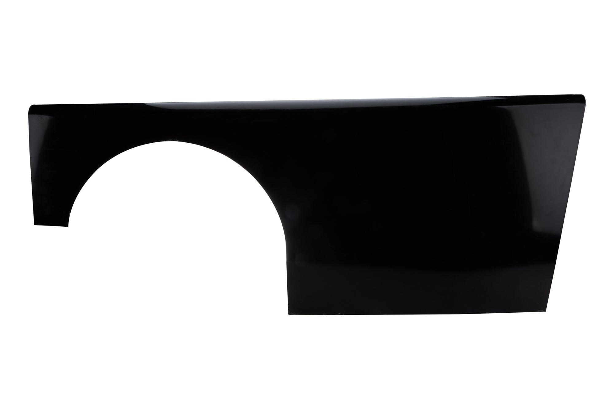 Quarter Panel Aluminum Left Modified Black - Burlile Performance Products