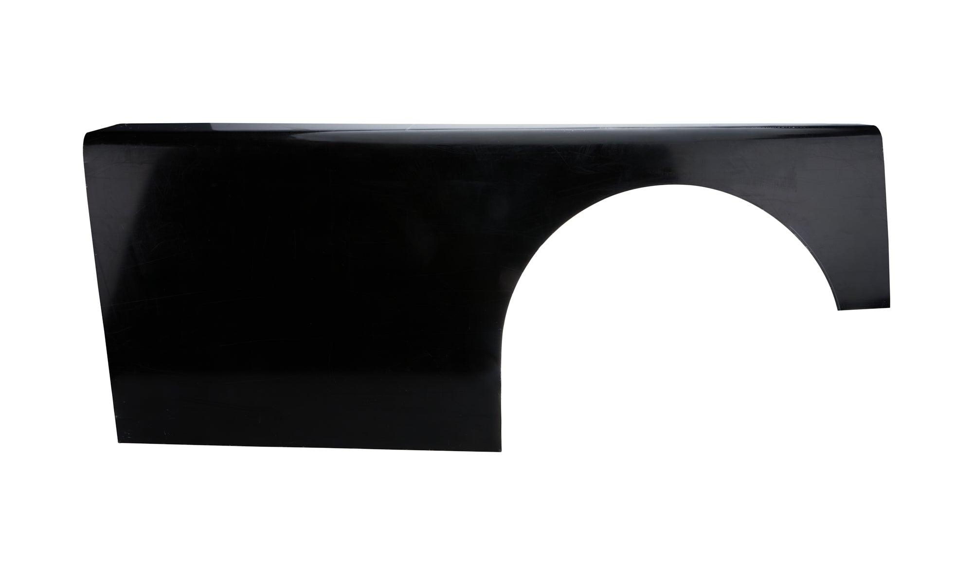 Quarter Panel Aluminum Right Modified Black - Burlile Performance Products