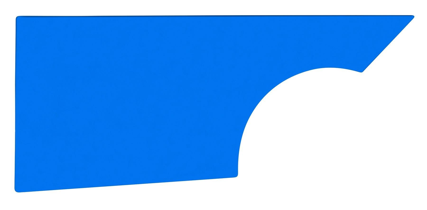 Quarter Panel Dirt Right Side Blue - Burlile Performance Products