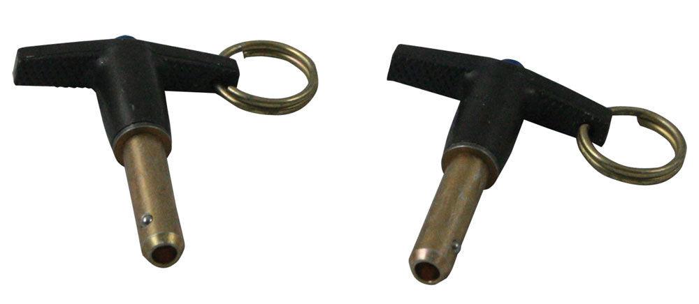 Quick Release Pins (2) 3/8 x 1in - Burlile Performance Products