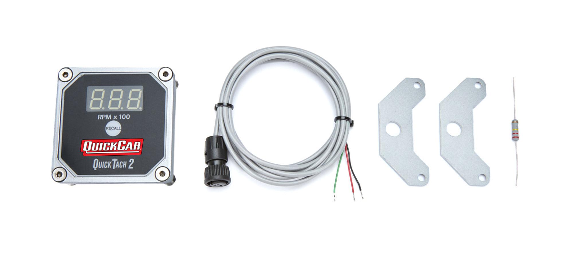 QuickCar QuickTach 2 LED Tachometer - Burlile Performance Products