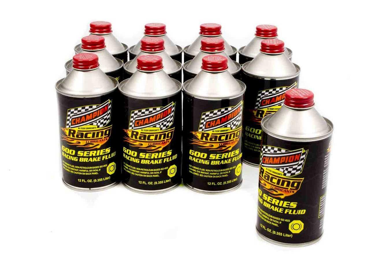 Racing Brake Fluid DOT 4 12x12 oz. - Burlile Performance Products