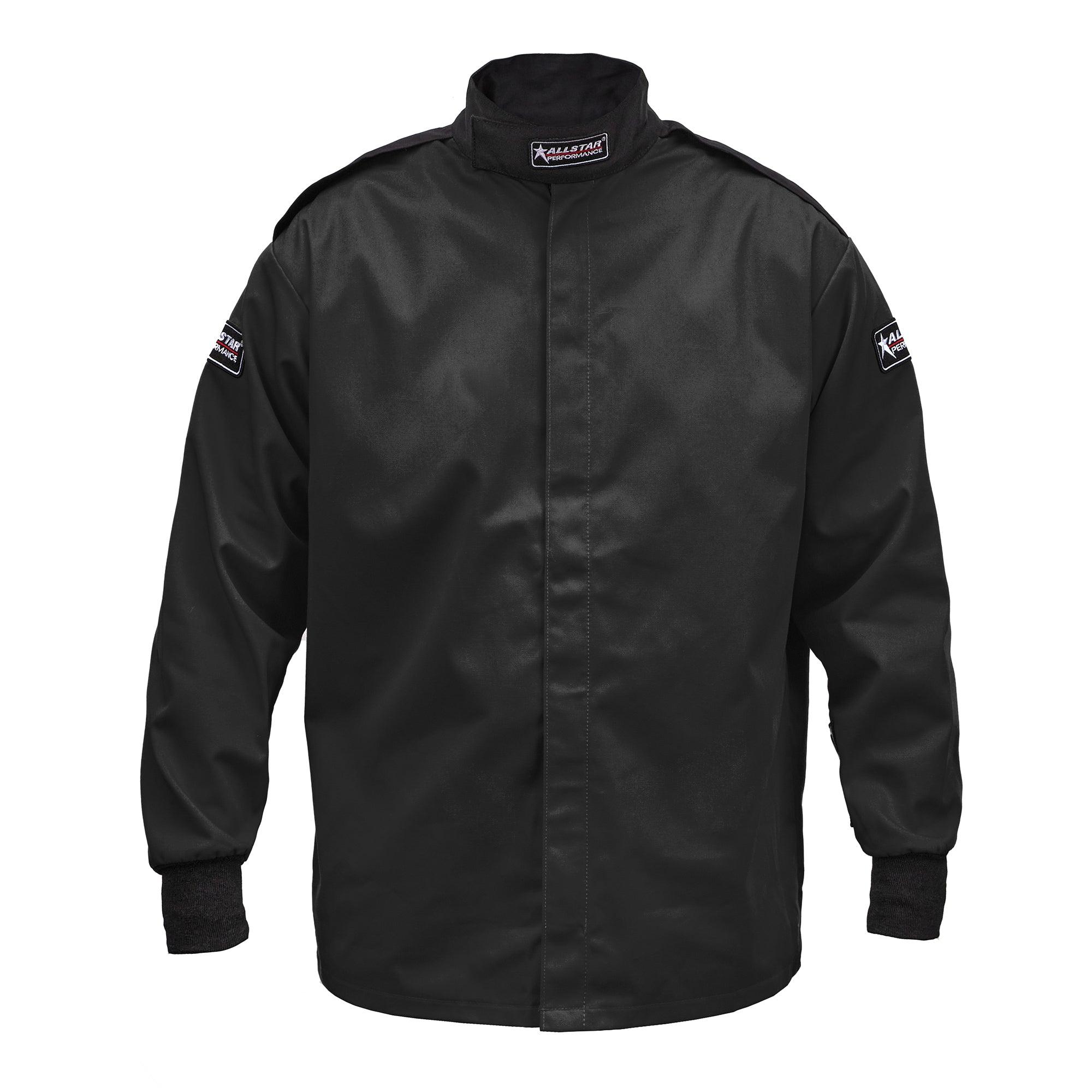 Racing Jacket SFI 3.2A/1 S/L Black Medium Tall - Burlile Performance Products