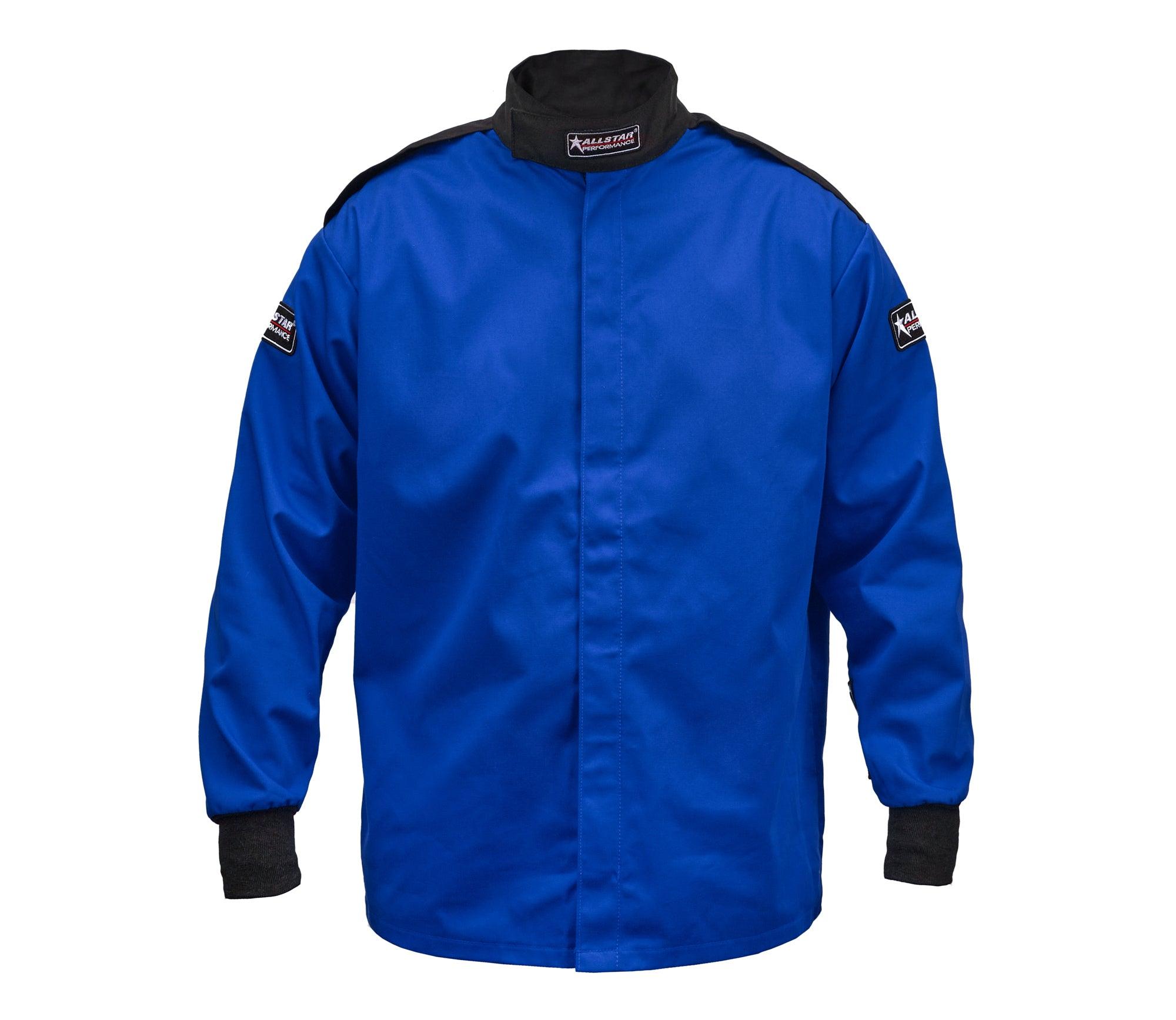 Racing Jacket SFI 3.2A/1 S/L Blue Medium - Burlile Performance Products