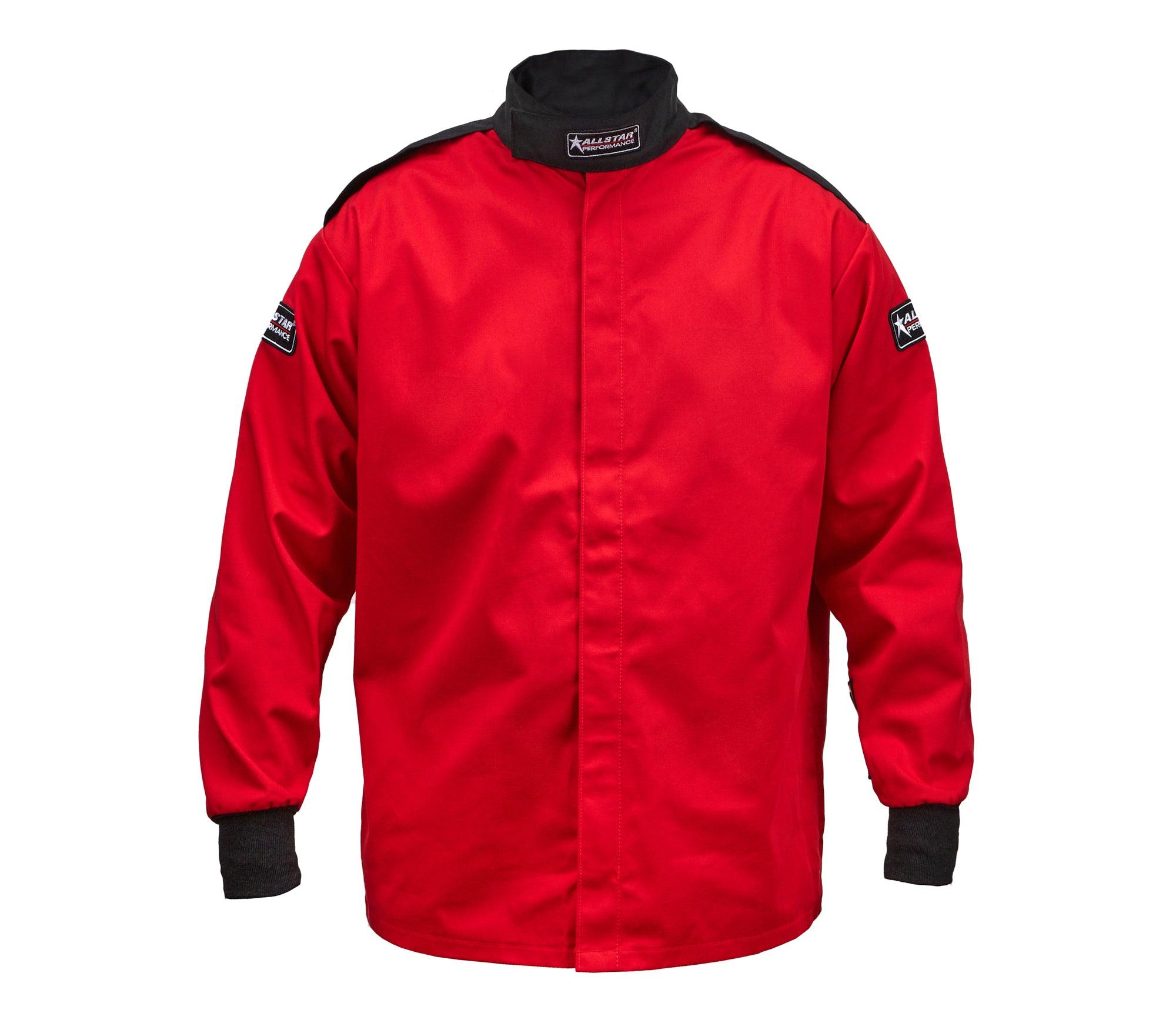 Racing Jacket SFI 3.2A/1 S/L Red Small - Burlile Performance Products