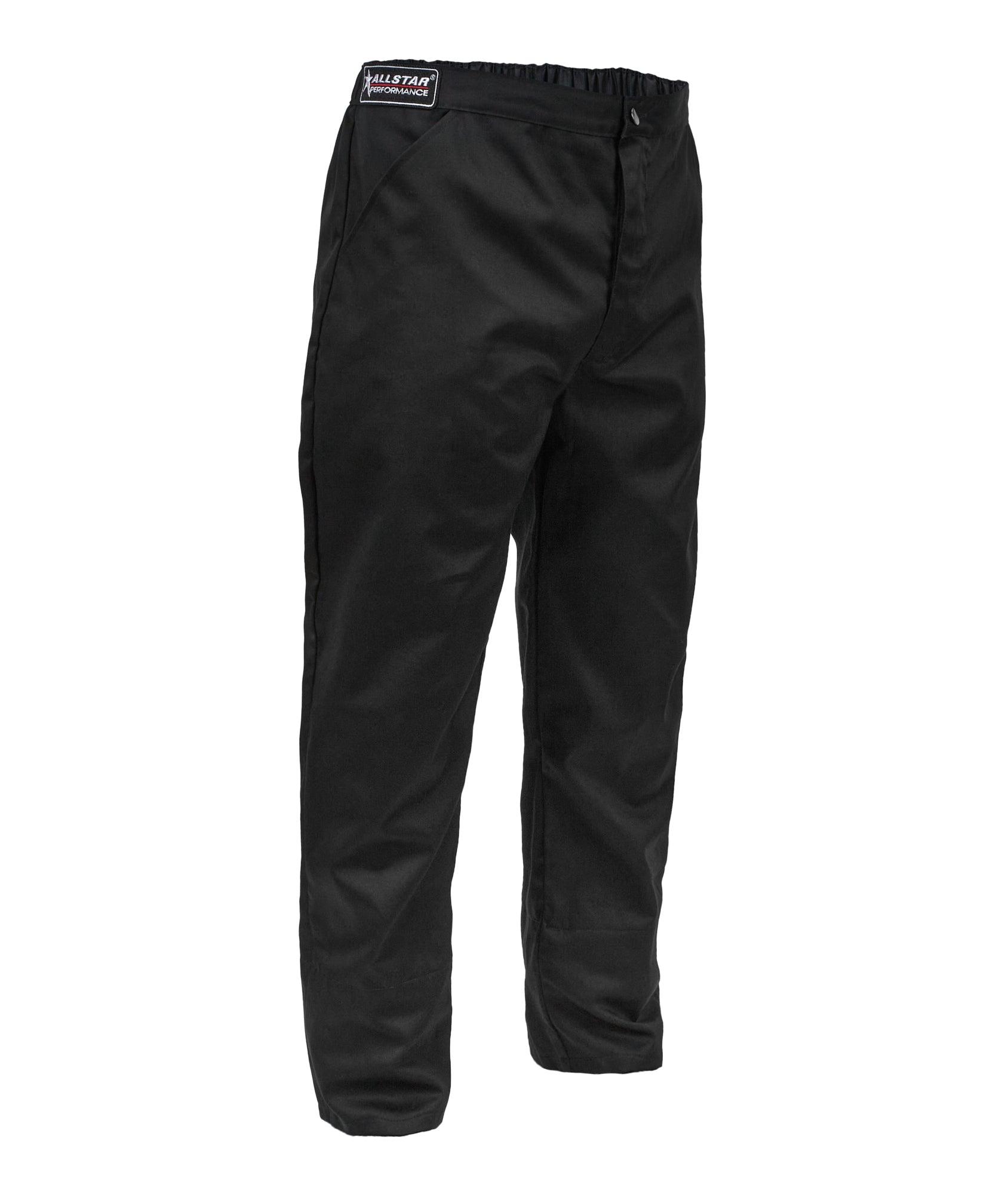 Racing Pants SFI 3.2A/1 S/L Black Medium Tall - Burlile Performance Products