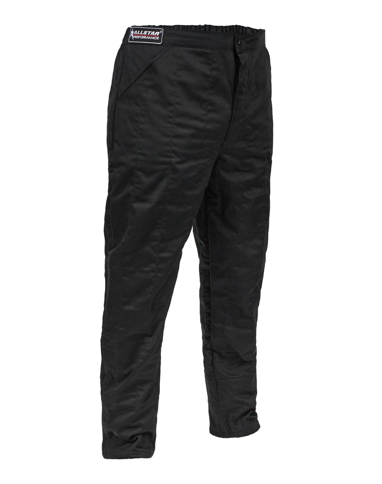 Racing Pants SFI 3.2A/5 M/L Black Large - Burlile Performance Products
