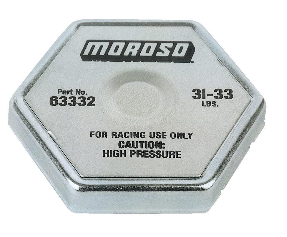 Radiator Cap 31-33 psi Hexagon - Burlile Performance Products