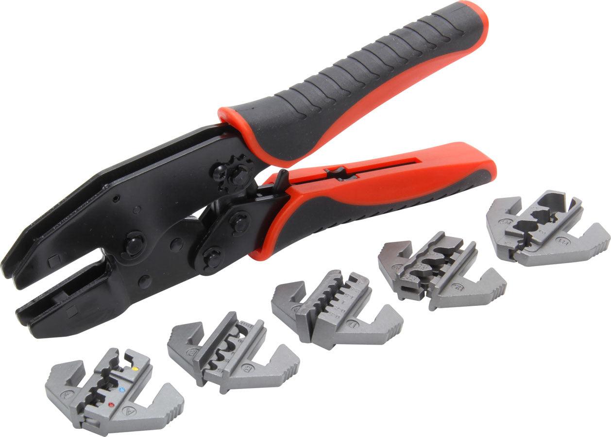 Ratcheting Wire Crimper with Dies - Burlile Performance Products