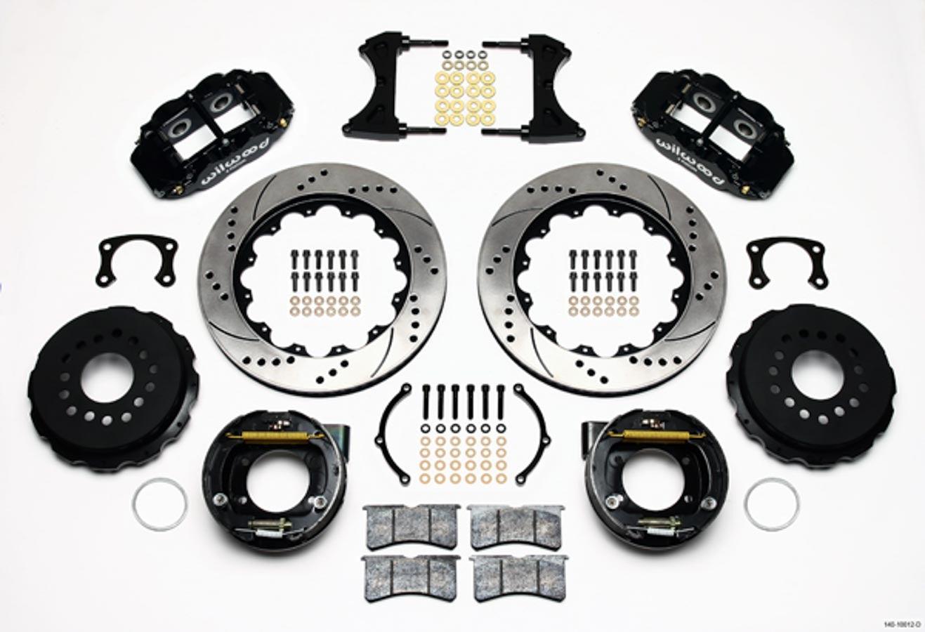 Rear Brake Kit Big Ford New Style w/Parking Brk - Burlile Performance Products