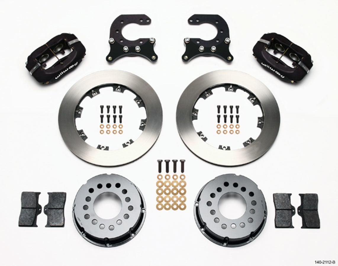 Rear Brake Kit-Chevy 12-Bolt Billet Calipers - Burlile Performance Products