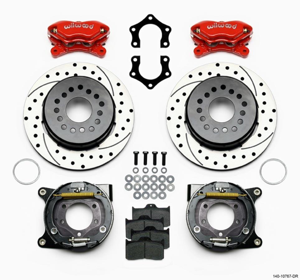Rear Brake Kit Dynalite Mopar / Dana w/Park Brk - Burlile Performance Products