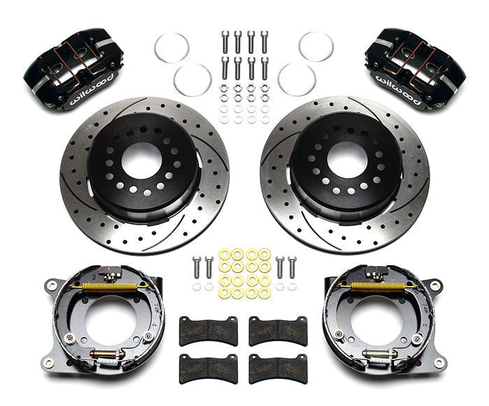 Rear Brake Kit GM w/Park Drilled - Burlile Performance Products
