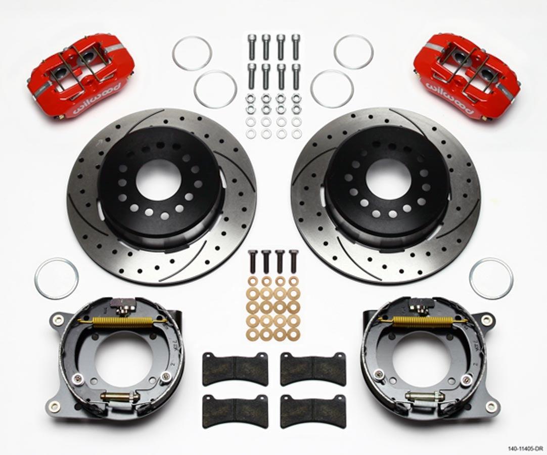 Rear Disc Brake Kit 55.-57 Chevy 2.34in Off - Burlile Performance Products