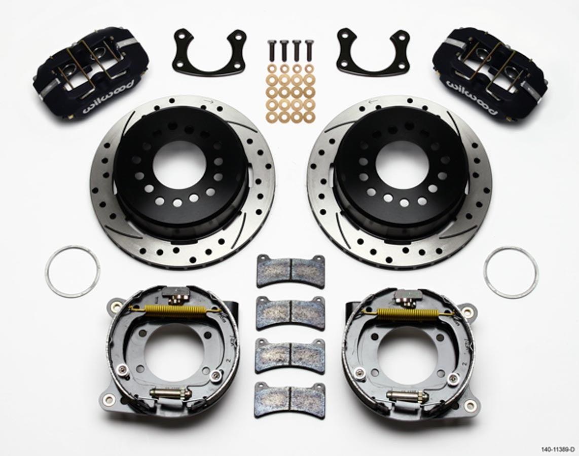 Rear Disc Brake Kit Big Ford Drilled - Burlile Performance Products