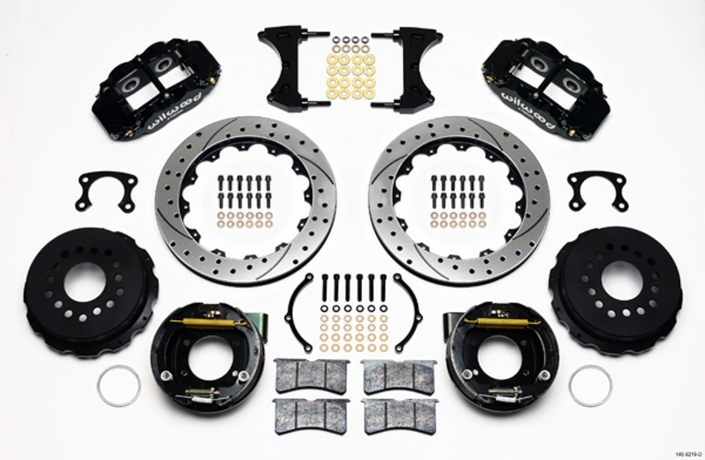 Rear Disc Brake Kit Ford New Style 12.88 Rotor - Burlile Performance Products