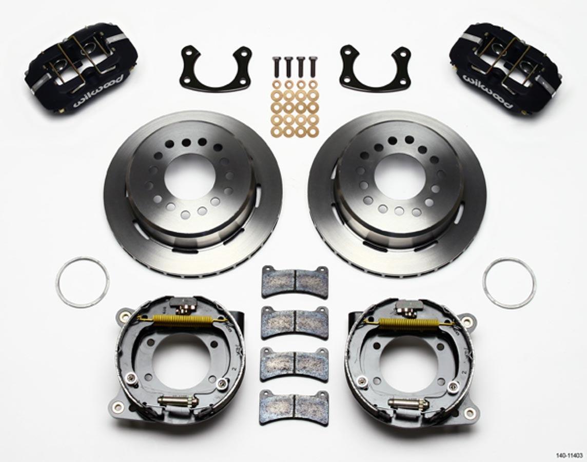 Rear Disc Brake Kit Sml. Ford w/Parking Brake - Burlile Performance Products