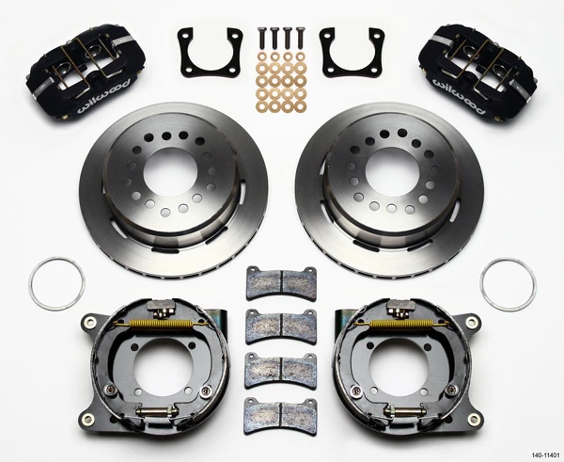 Rear Disc Brake Kit w/ Park Brake 12 Bolt GM - Burlile Performance Products