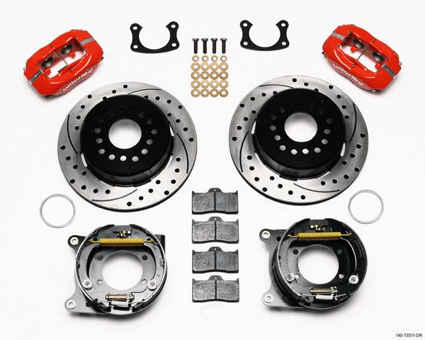Rear Disc Brake Kit with Park BOP 2.75in Offset - Burlile Performance Products
