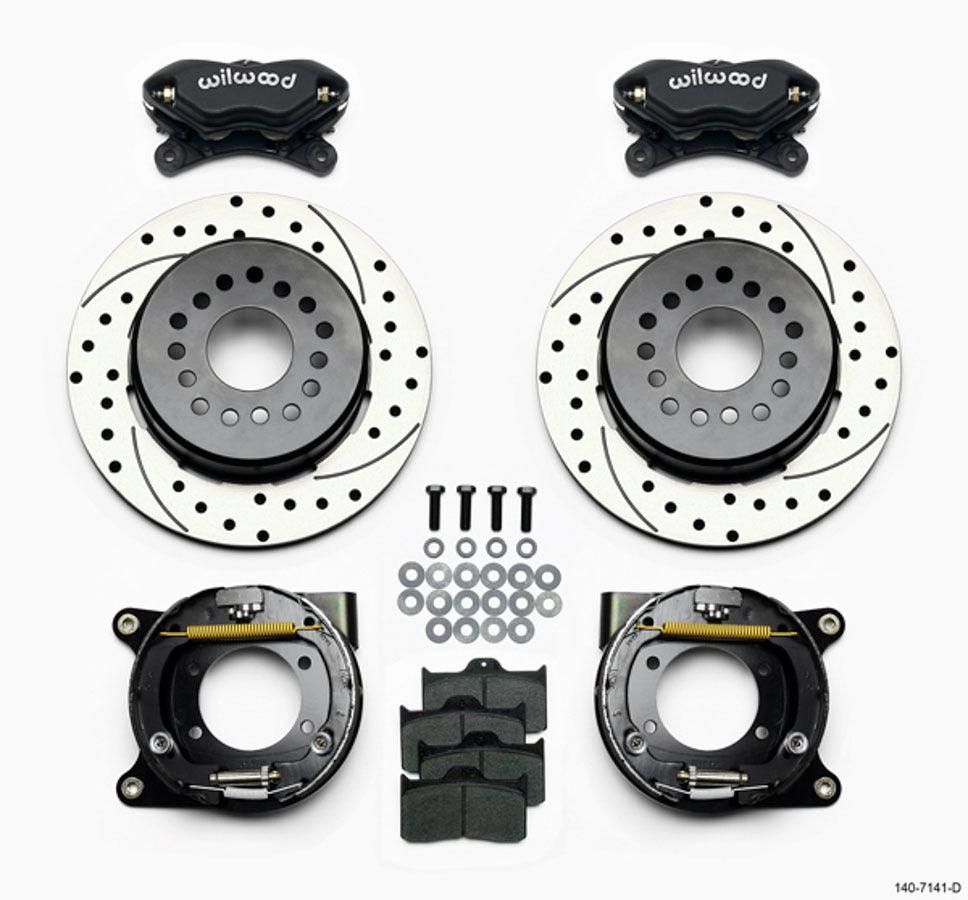 Rear Disc Brake Kit w/Park Brake Chevy - Burlile Performance Products